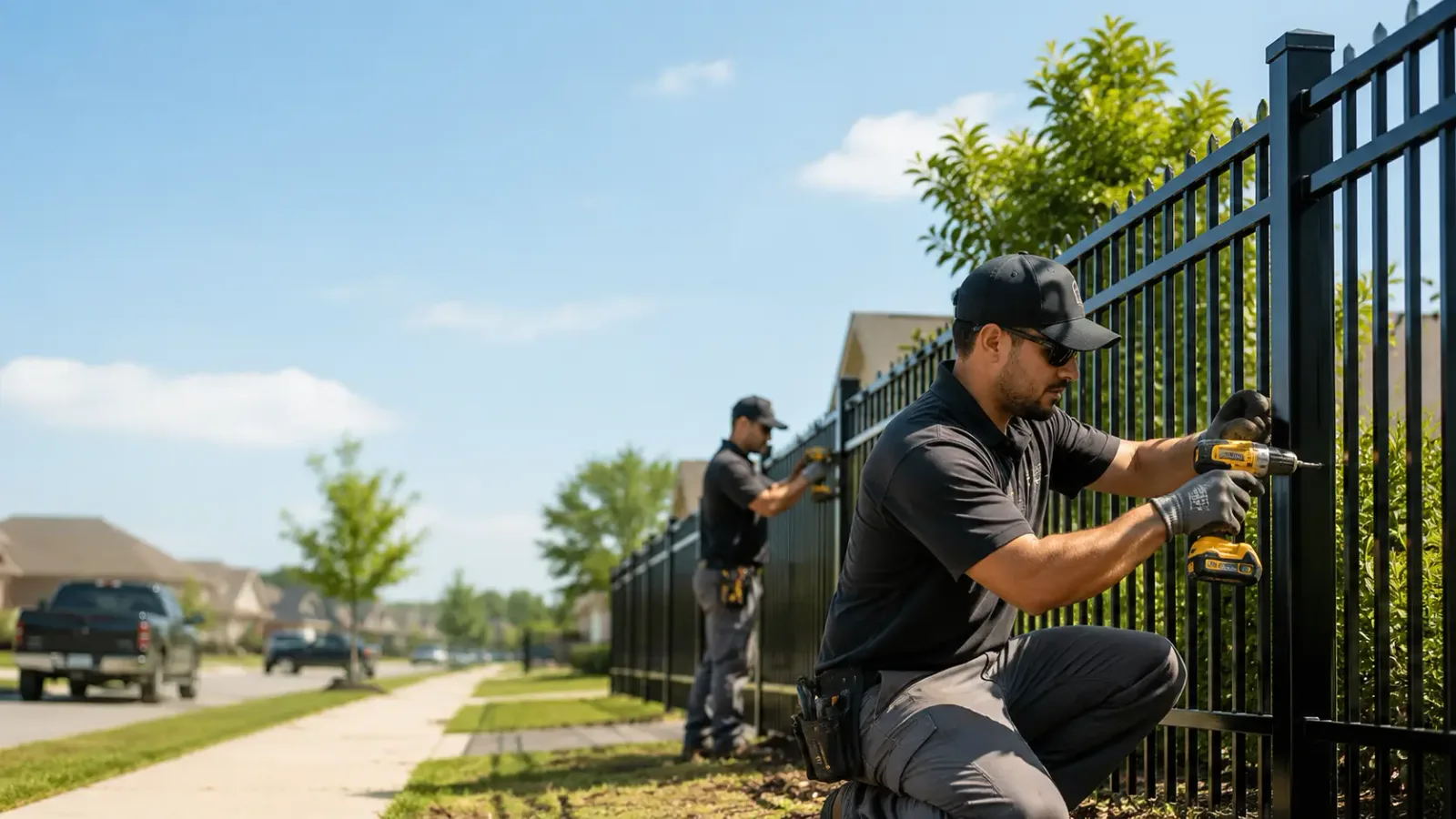 Metal Fence Installation in Breeden, WV